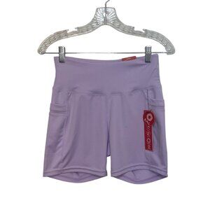 Rag Quick Dry Athletic Shorts Womens Small Lavender New Workout